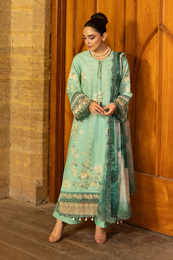 SL-156 Yalina Embroidered Lawn