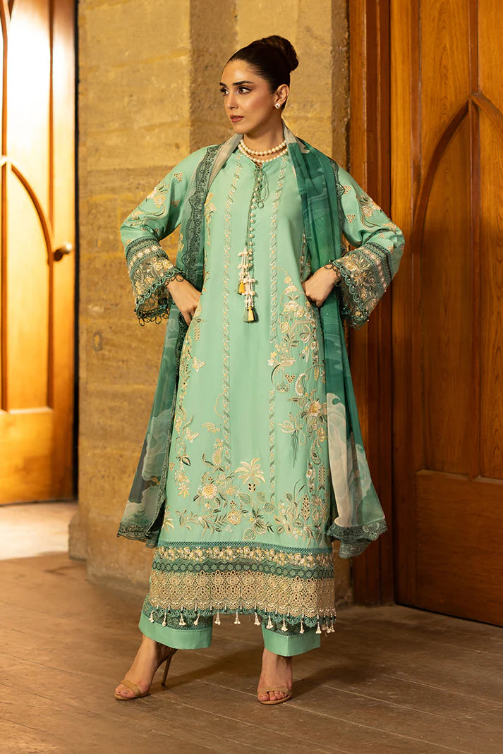 SL-156 Yalina Embroidered Lawn