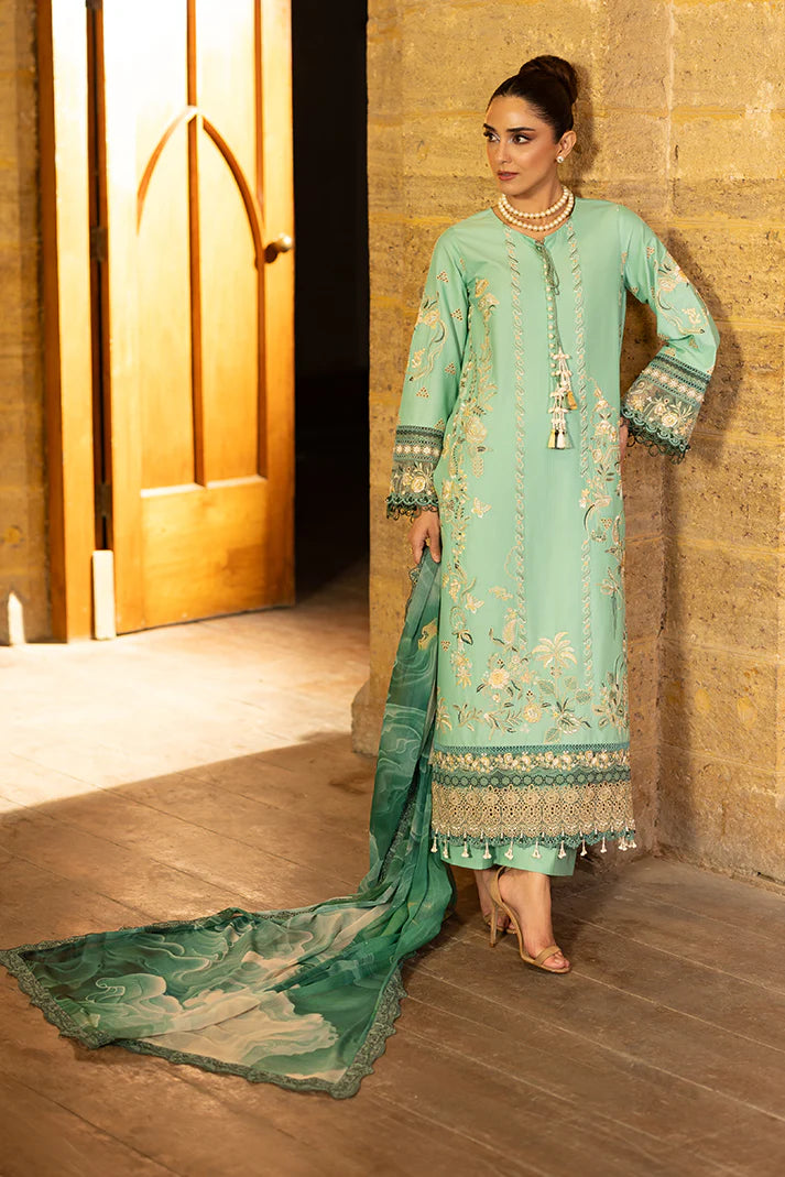SL-156 Yalina Embroidered Lawn