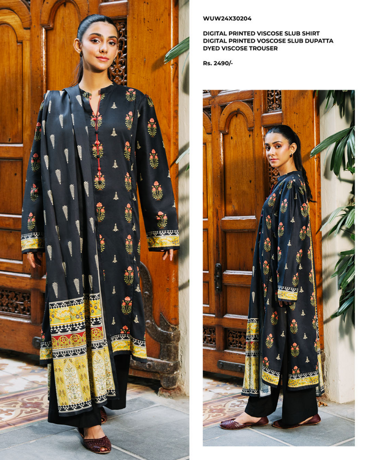 Zellbury winter viscos 3 piece