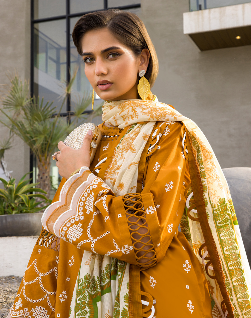 Zellbury chikankari 3 piece