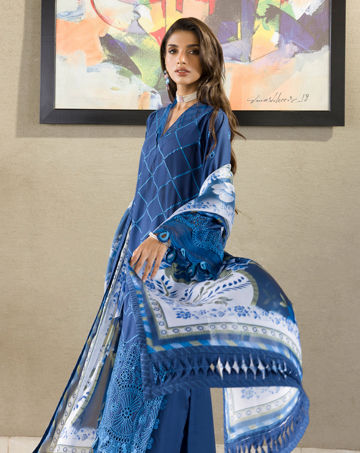 Zellbury chikankari 3 piece