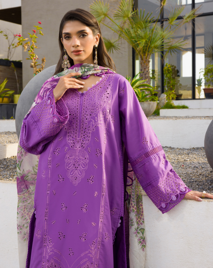 Zellbury chikankari 3 piece
