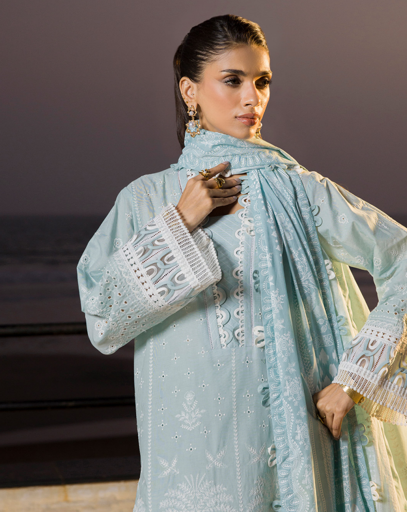 zellbury chikankari 3 piece