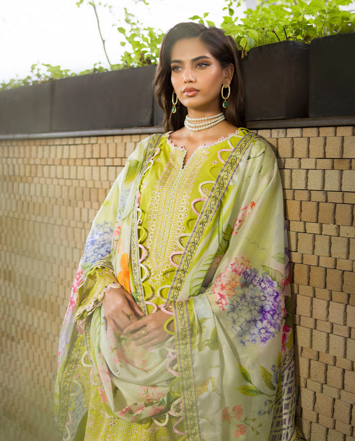 Zellbury chikankari 3 piece