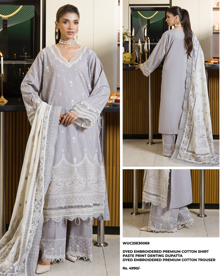 zellbury chikankari 3 piece