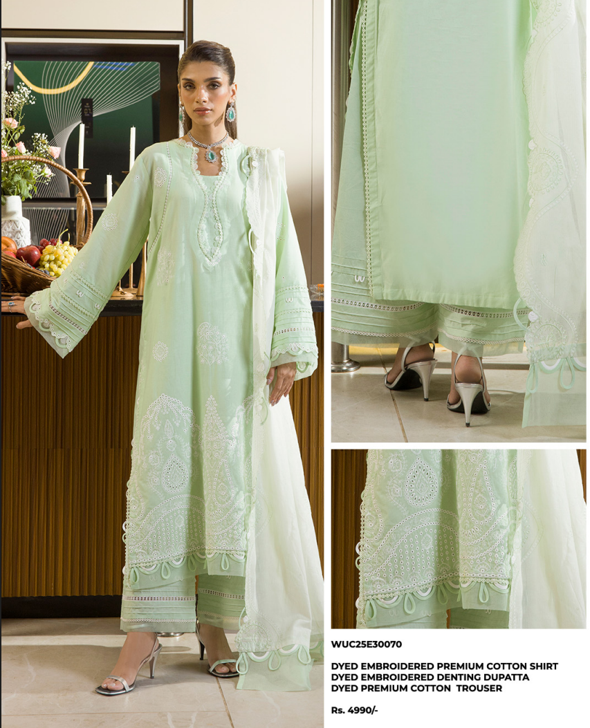 Zellbury cikankari 3 piece