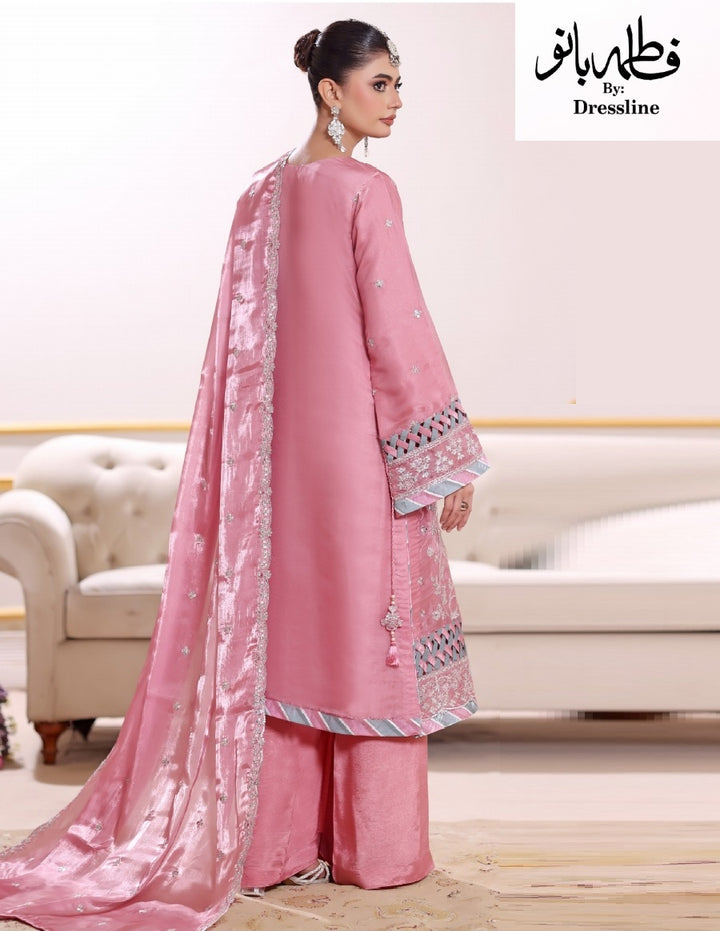 Singhar-Unstitched 3 Pcs Sheesha Silk-Fatima Bano By Dressline