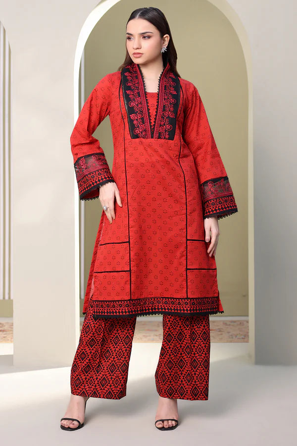 ZELLBURY WOMEN Embroidered Shirt Shalwar - 0168