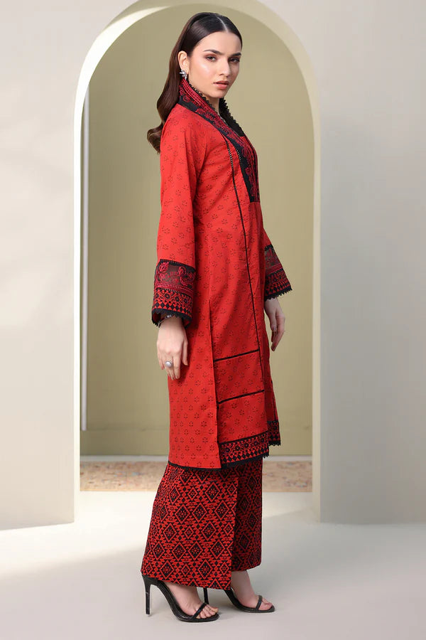 ZELLBURY WOMEN Embroidered Shirt Shalwar - 0168