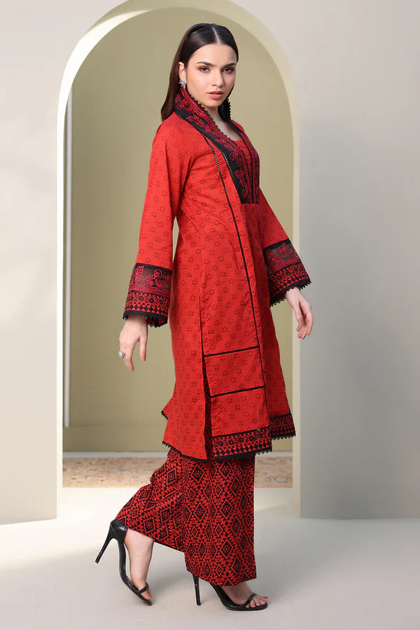 ZELLBURY WOMEN Embroidered Shirt Shalwar - 0168