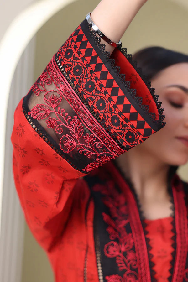 ZELLBURY WOMEN Embroidered Shirt Shalwar - 0168