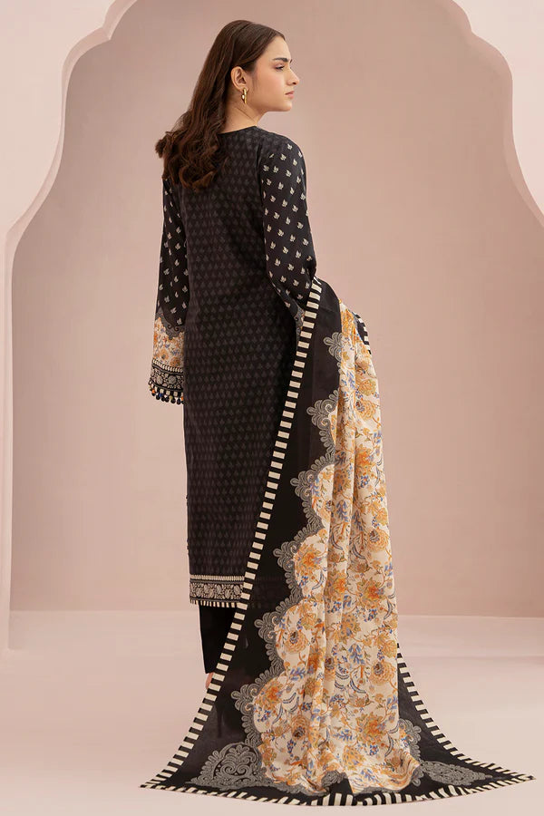 ZELLBURY WOMEN Embroidered Shirt Dupatta - 0313