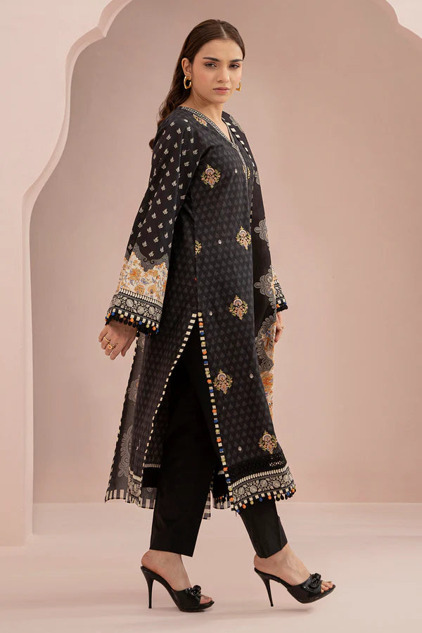 ZELLBURY WOMEN Embroidered Shirt Dupatta - 0377