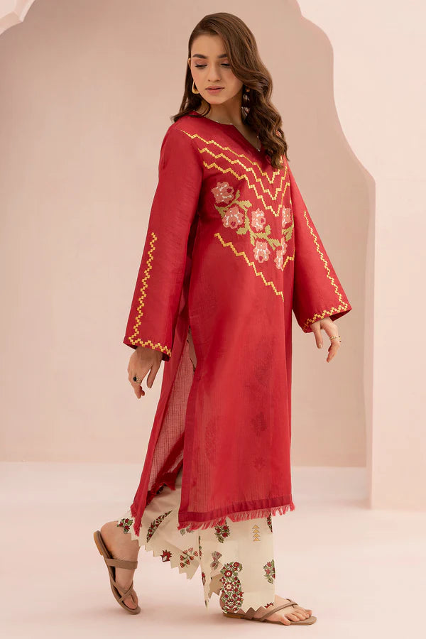 Embroidered Shirt Shalwar - 0484