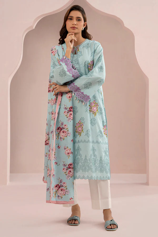 c WOMEN Embroidered Shirt Dupatta - 0488