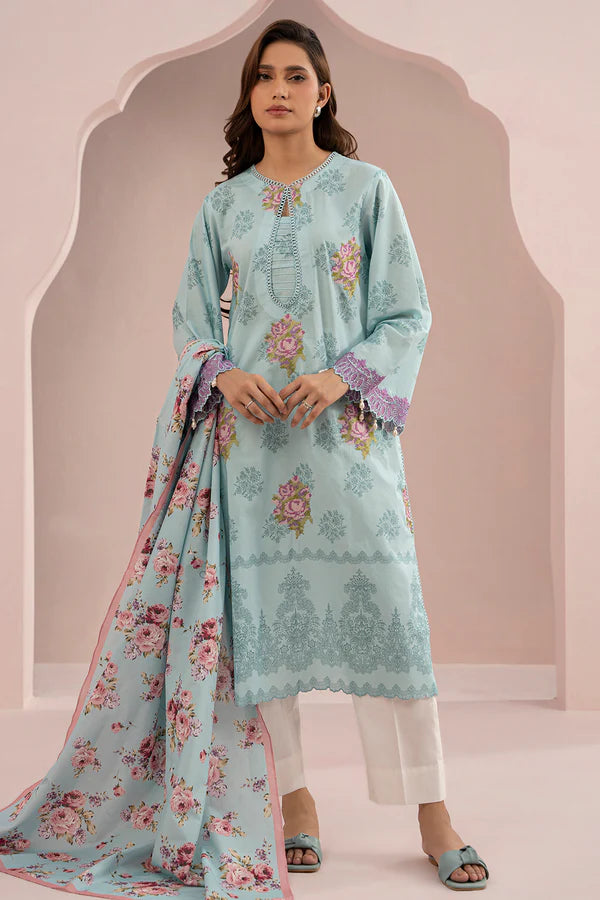 c WOMEN Embroidered Shirt Dupatta - 0488