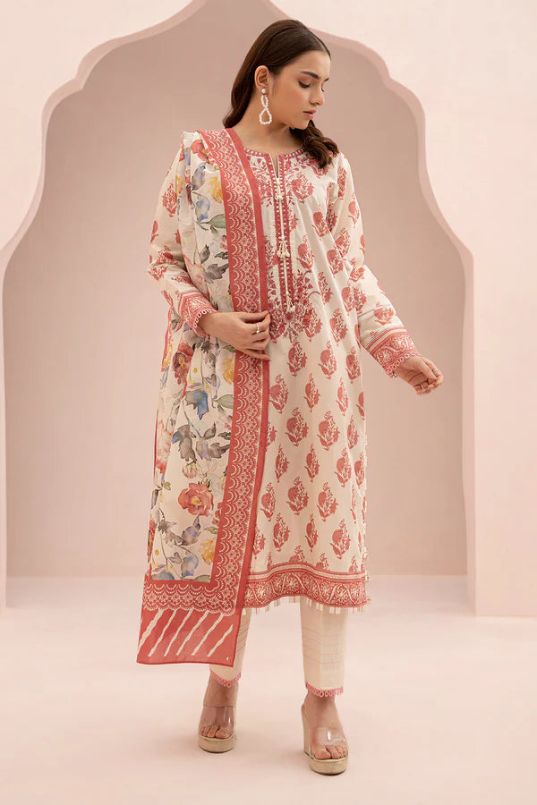 ZELLBURY WOMEN Embroidered Shirt Dupatta - 0563