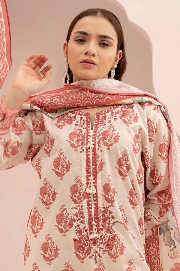ZELLBURY WOMEN Embroidered Shirt Dupatta - 0563