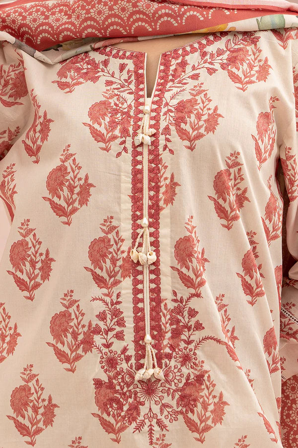 ZELLBURY WOMEN Embroidered Shirt Dupatta - 0563