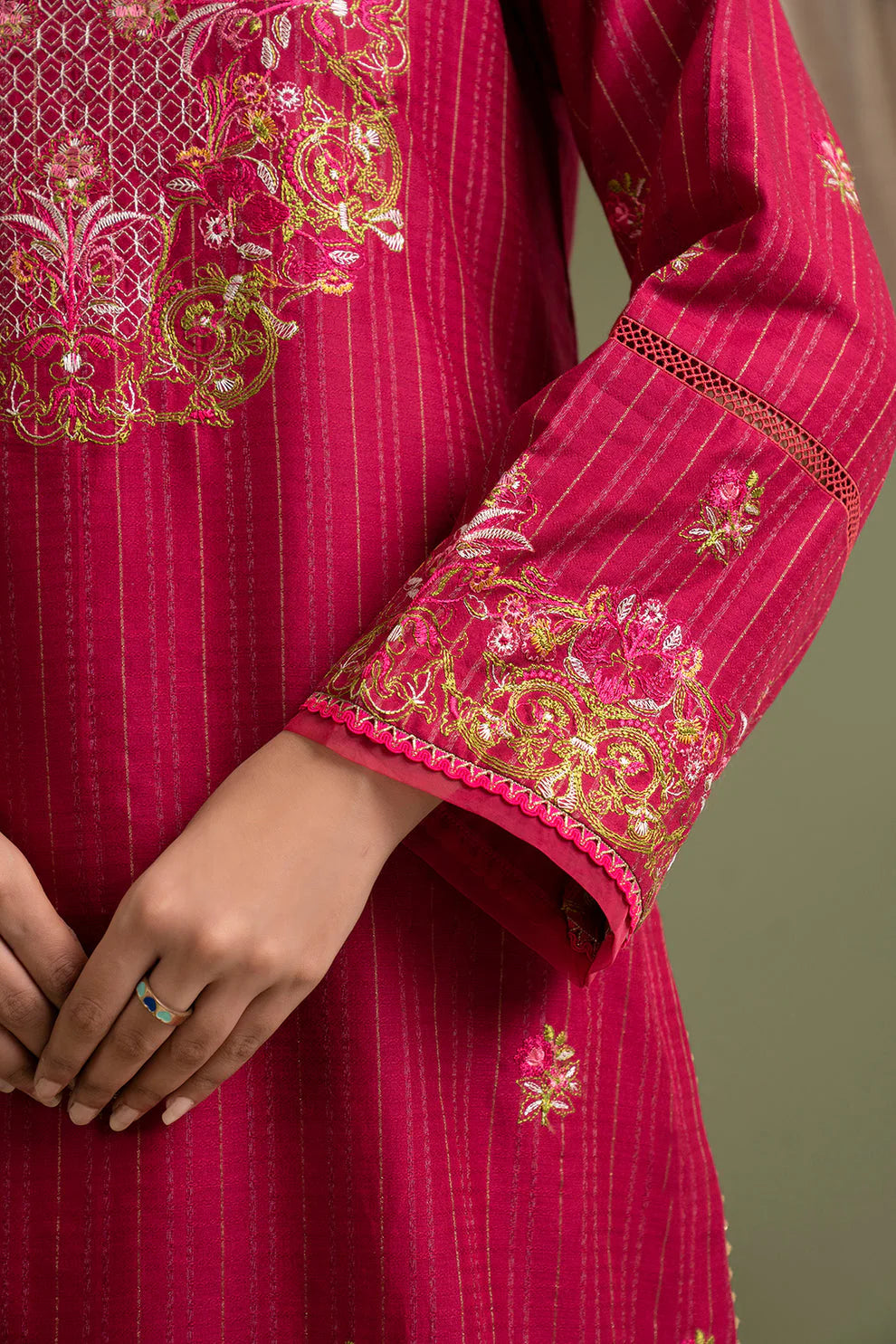 Zellbury Summer Embroidered Lawn Unstitched 3Pc Suit WUS25E30346