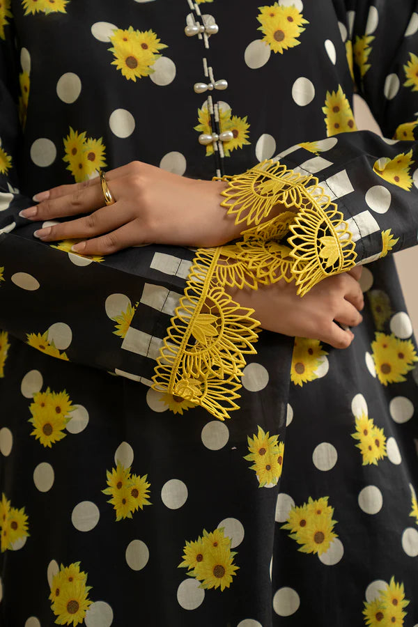 Zellbury Printed Lawn 2 Piece Unstitched Suit WUS25X20544