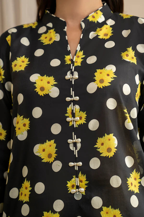 Zellbury Printed Lawn 2 Piece Unstitched Suit WUS25X20544