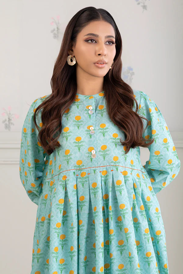 Zellbury Printed Lawn 2 Piece Unstitched Suit WUS25X20549