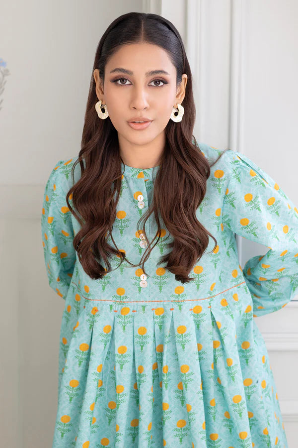 Zellbury Printed Lawn 2 Piece Unstitched Suit WUS25X20549