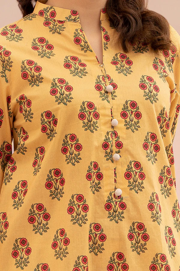 Zellbury Printed Lawn 2 Piece Unstitched Suit WUS25X20557