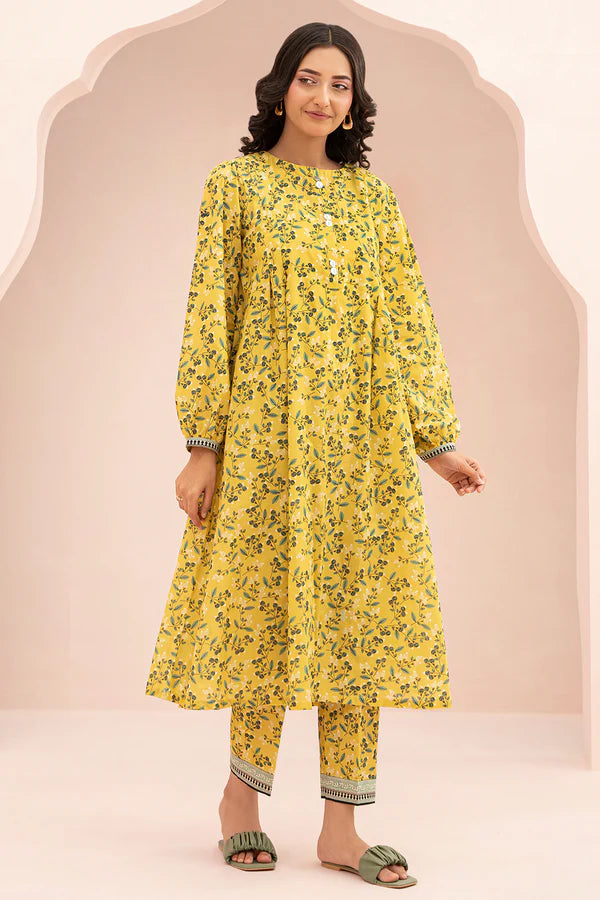 Zellbury Printed Lawn 2 Piece Unstitched Suit WUS25X20633