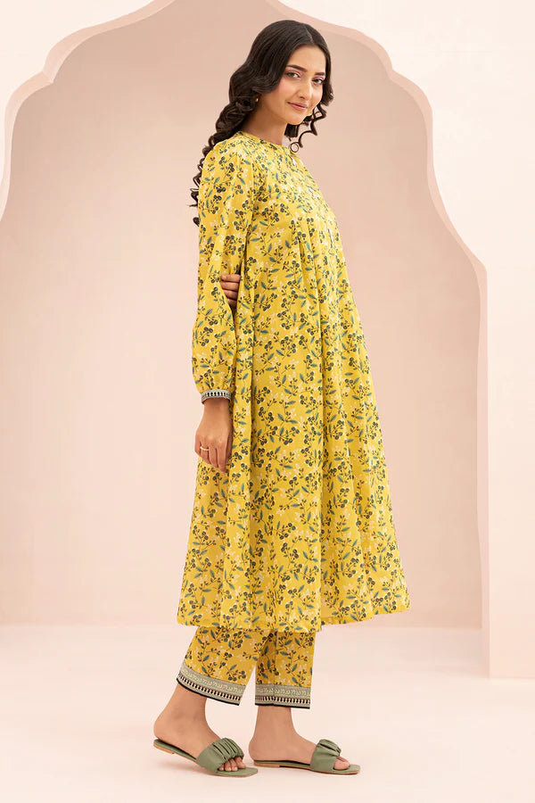 Zellbury Printed Lawn 2 Piece Unstitched Suit WUS25X20633