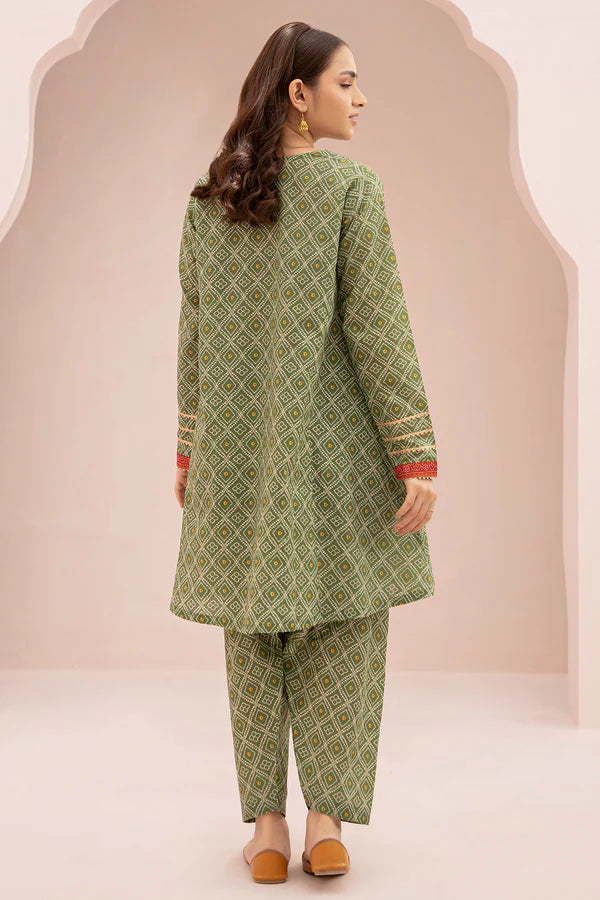 Zellbury Printed Lawn 2 Piece Unstitched Suit WUS25X20635