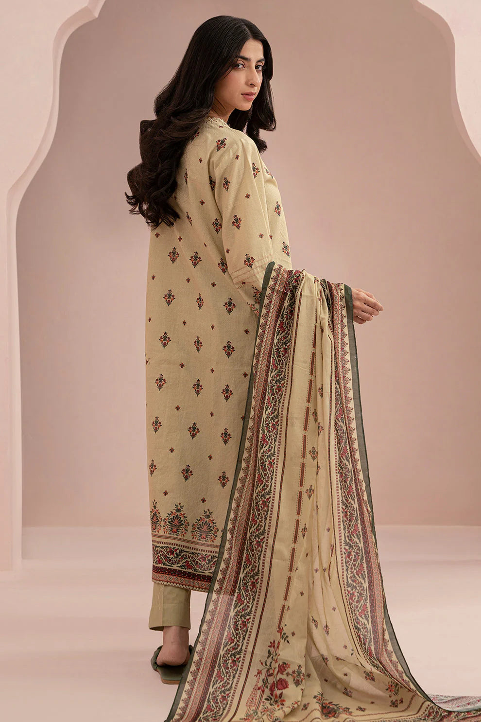 Zellbury Summer Printed Lawn Unstitched 3Pc Suit WUS25X30333