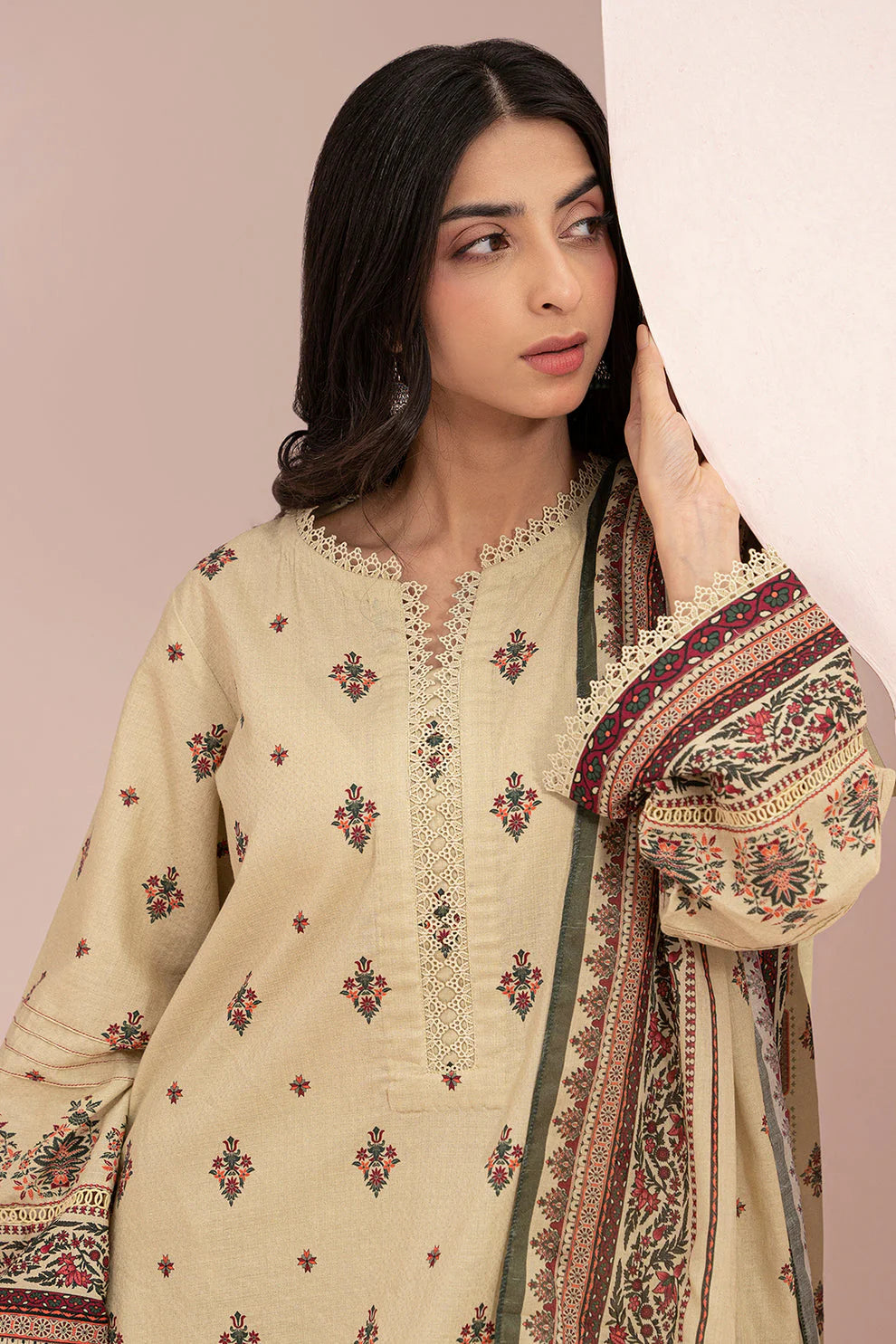 Zellbury Summer Printed Lawn Unstitched 3Pc Suit WUS25X30333