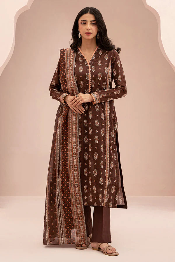 ZELLBURY WOMEN Shirt Shalwar Dupatta - 0424