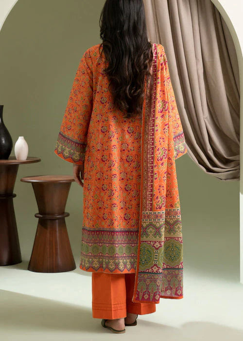 Zellbury Summer Printed Lawn Unstitched 3Pc Suit WUS25X30445