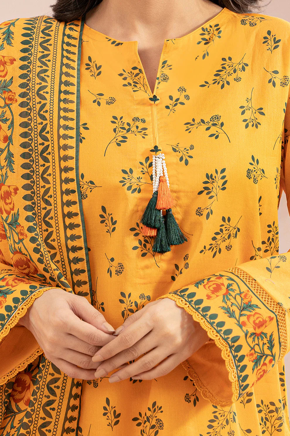 Zellbury Summer Printed Lawn Unstitched 3Pc Suit WUS25X30490