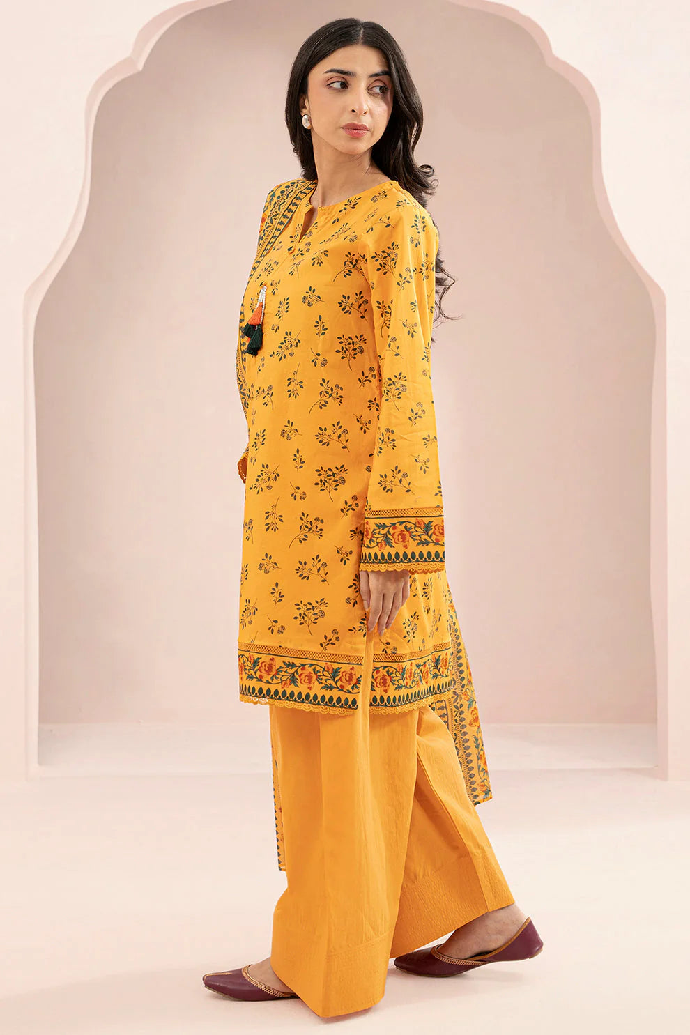 Zellbury Summer Printed Lawn Unstitched 3Pc Suit WUS25X30490