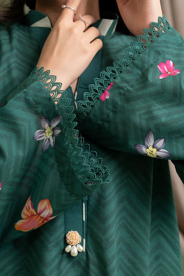 Zellbury Summer Printed Lawn Unstitched 3Pc Suit WUS25X30508