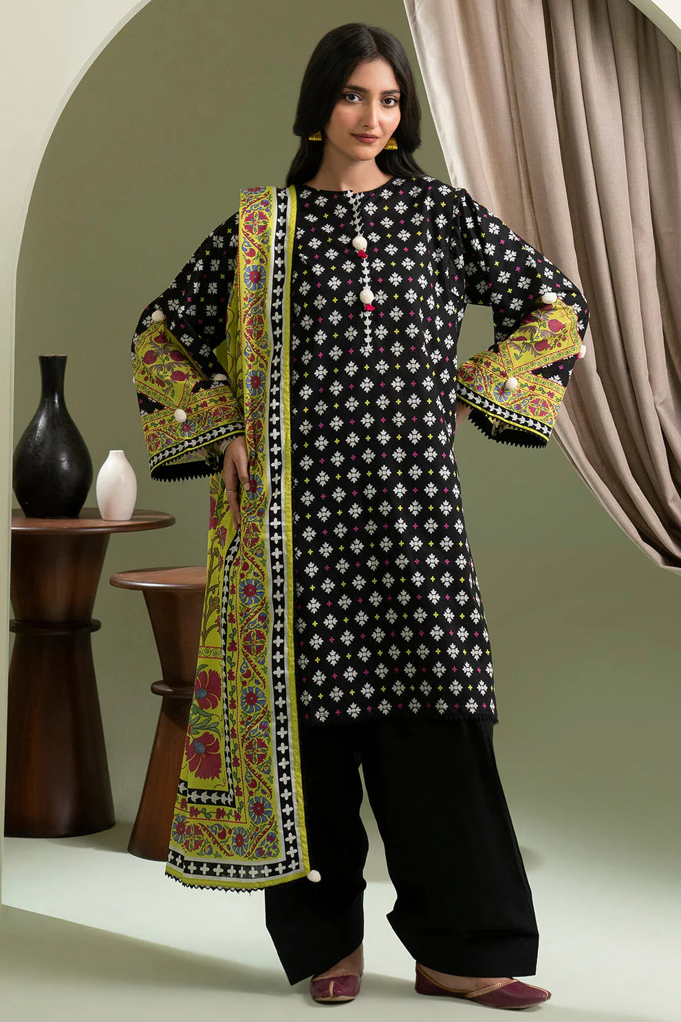 Zellbury Summer Printed Lawn Unstitched 3Pc Suit WUS25X30511