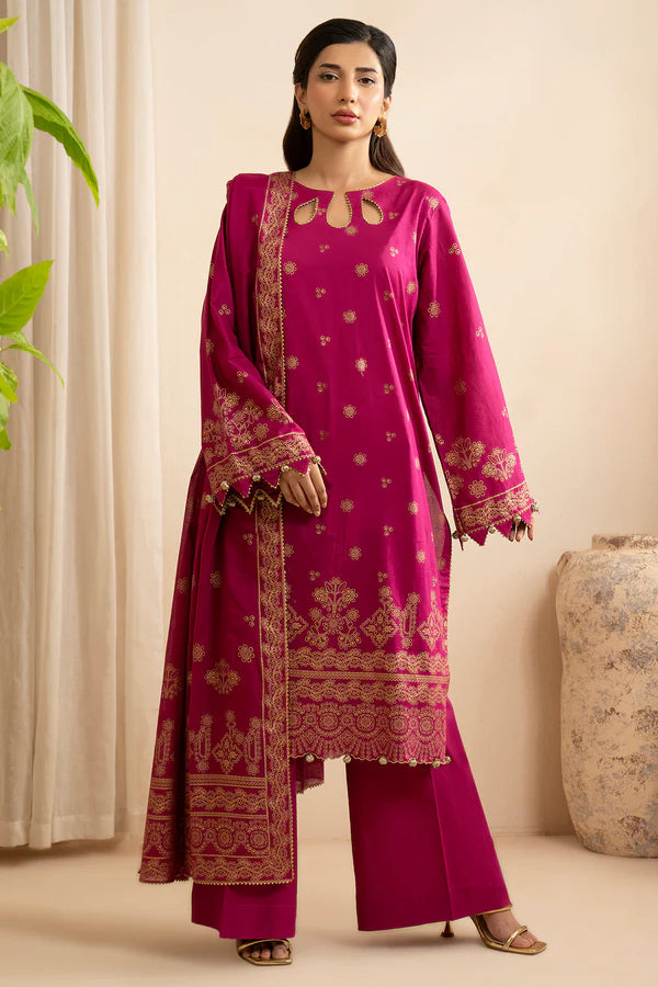 Zellbury Summer Printed Lawn Unstitched 3Pc Suit WUS25X30514