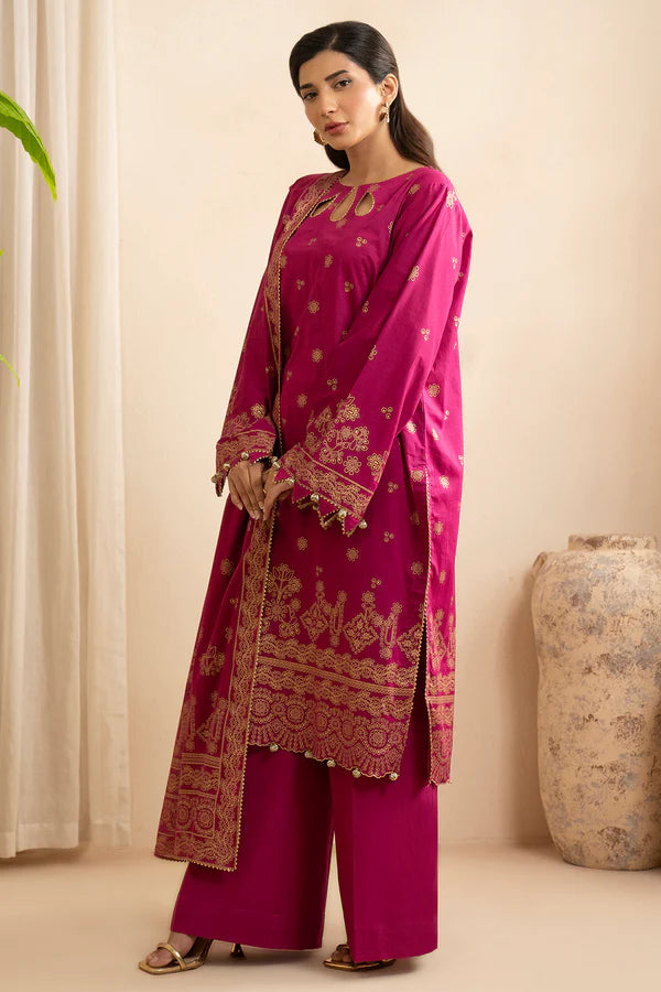 Zellbury Summer Printed Lawn Unstitched 3Pc Suit WUS25X30514