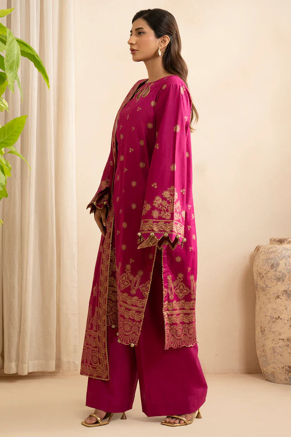 Zellbury Summer Printed Lawn Unstitched 3Pc Suit WUS25X30514