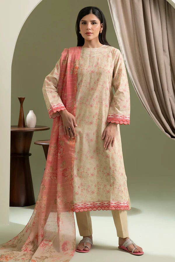 ZELLBURY WOMEN Shirt Shalwar Dupatta - 0587