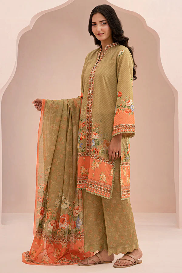 ZELLBURY WOMEN Shirt Shalwar Dupatta - 0670