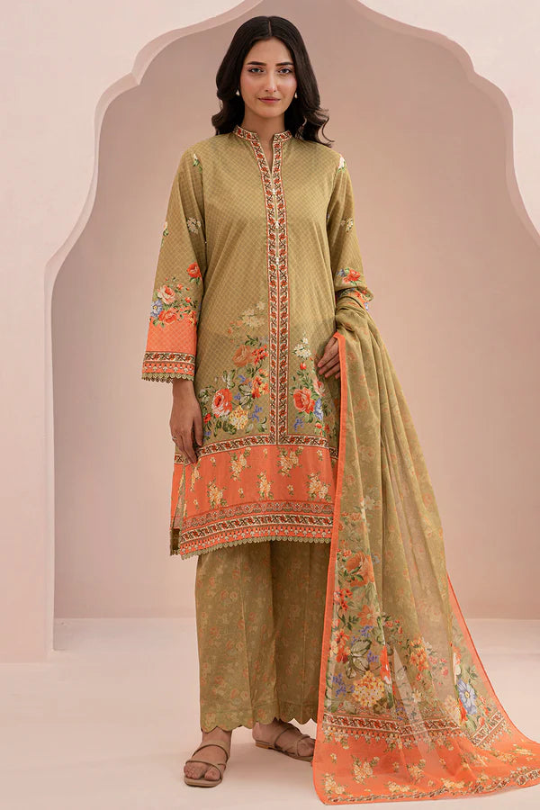 ZELLBURY WOMEN Shirt Shalwar Dupatta - 0670