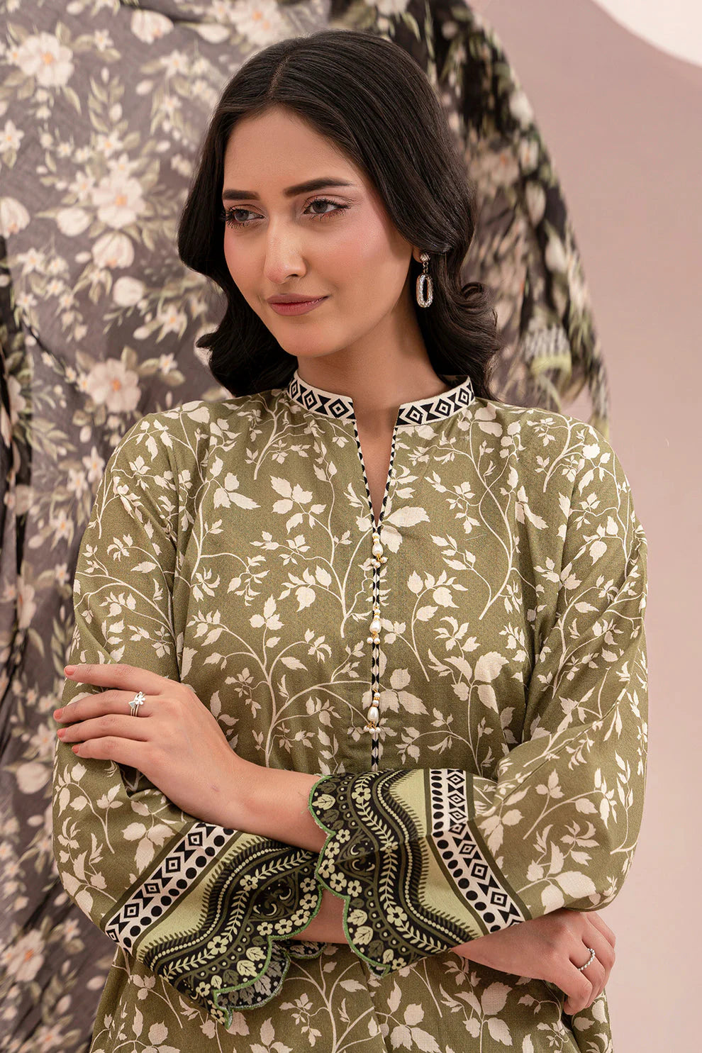 Zellbury Summer Printed Lawn Unstitched 3Pc Suit WUS25X30718