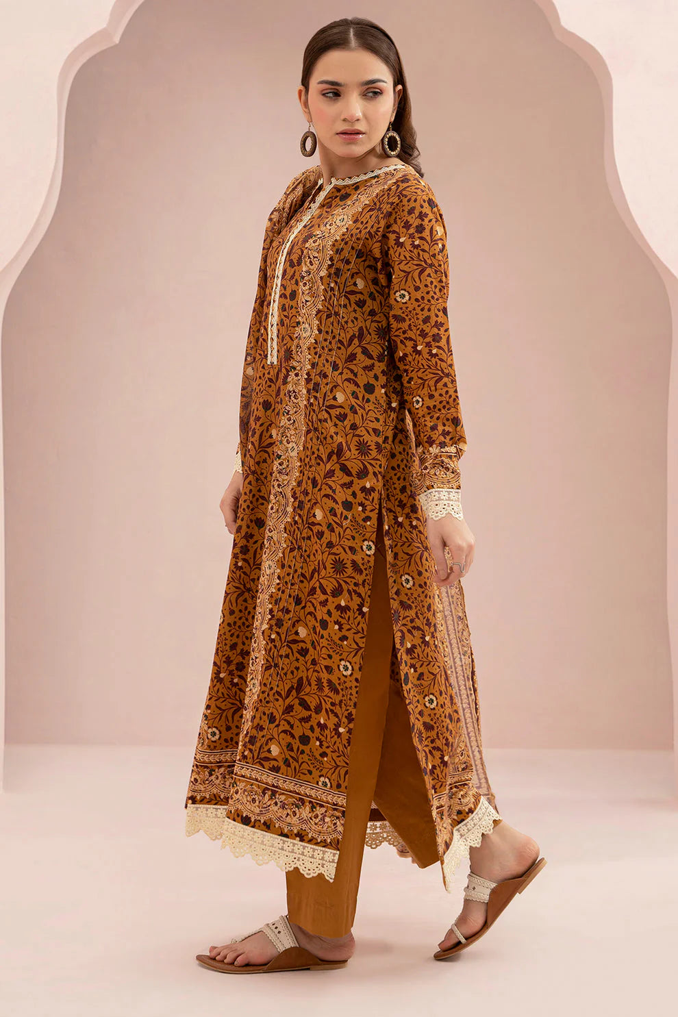 Zellbury Summer Printed Lawn Unstitched 3Pc Suit WUS25X30720