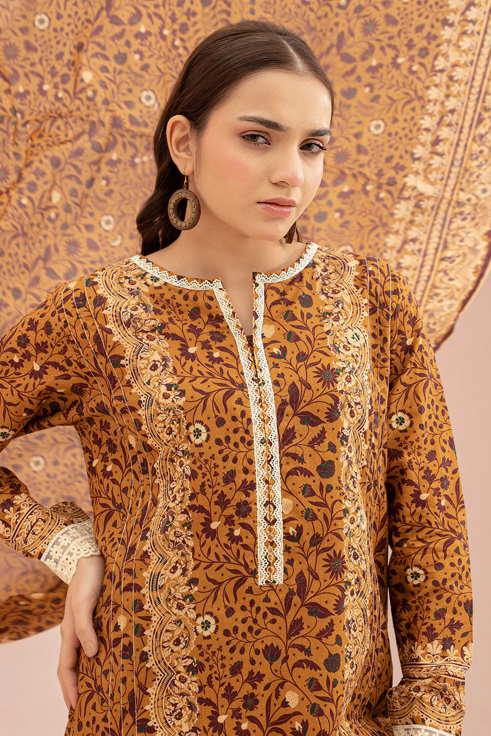 Zellbury Summer Printed Lawn Unstitched 3Pc Suit WUS25X30720